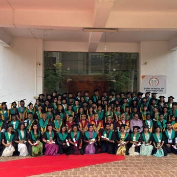 Commencement Ceremony of 7th Batch BArch Students