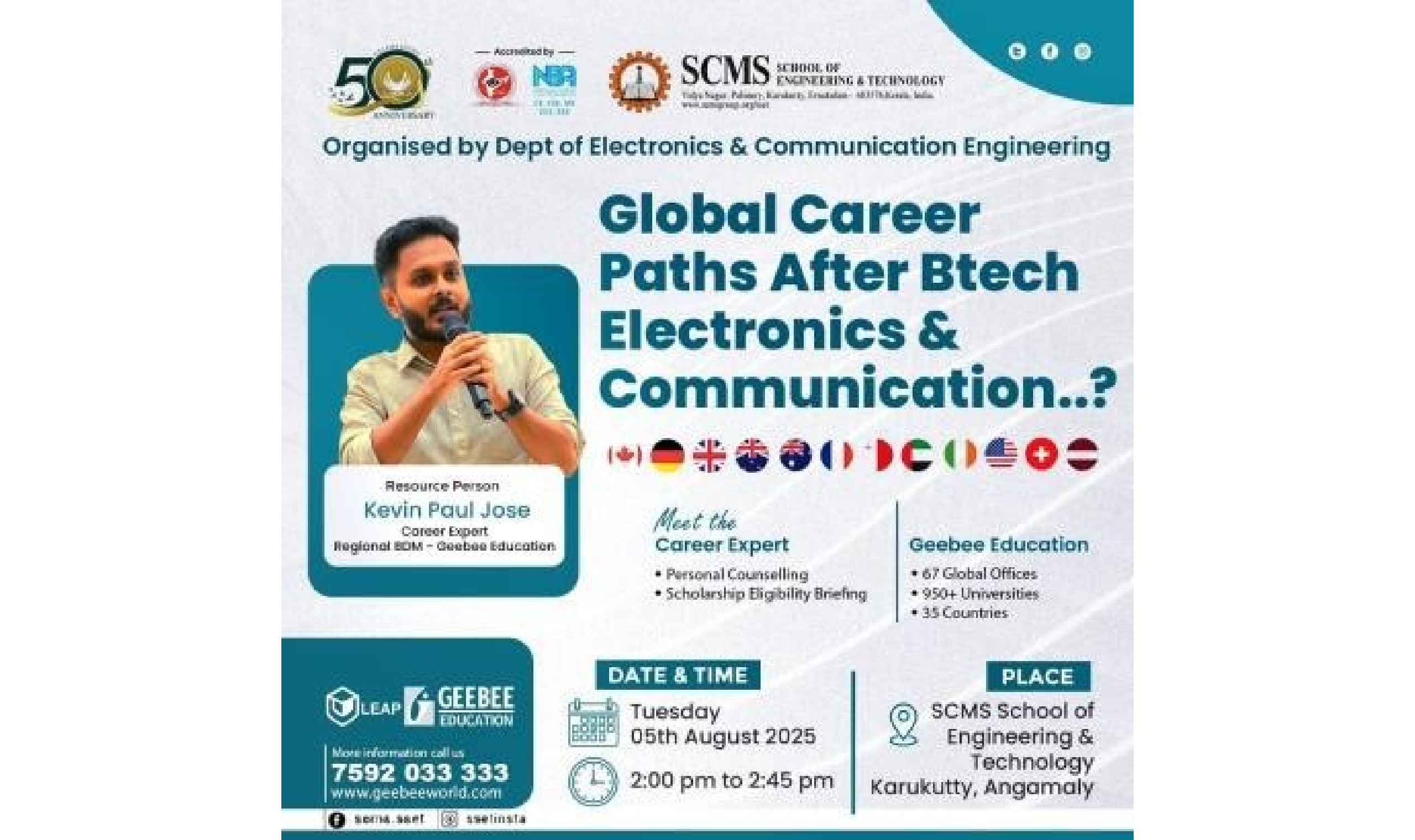 Global Career Path After BTech Electronics and Communication