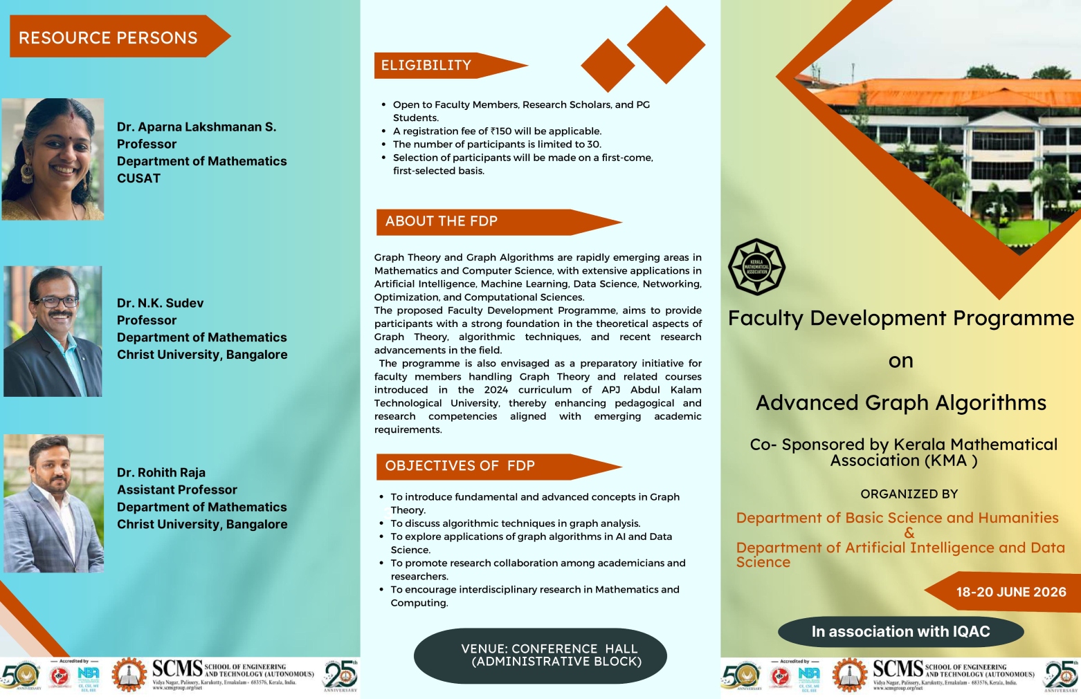 Faculty Development Programme on Advanced Graph Algorithms