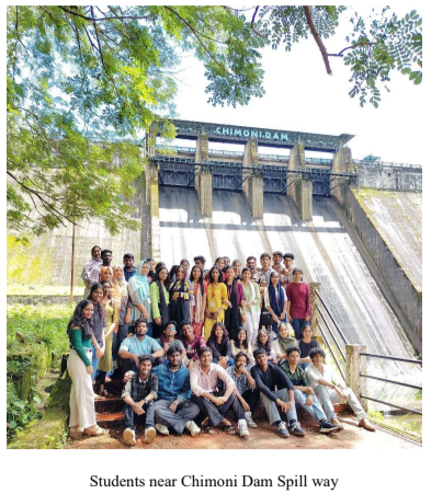 Industrial visit to Chimoni Dam