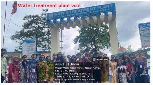 Water treatment plant visit